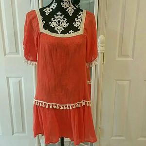 Ladies Umgee Orange Top